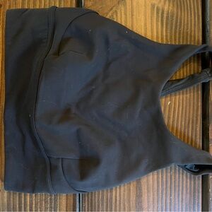 Lululemon Wunder Train Longline Bra *Medium Support C/D Cup Black Sports Bra